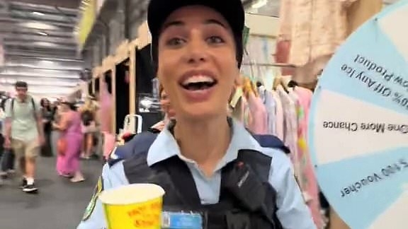 Aussie cop sets hearts racing as she is dubbed the 'most gorgeous police officer ever'
