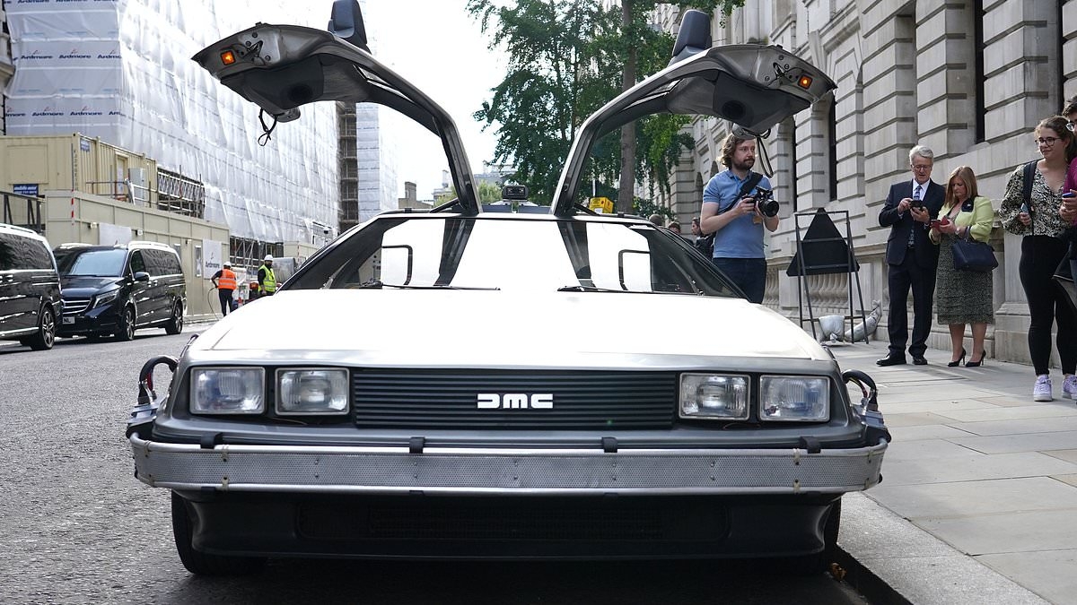 The DeLorean is on the brink of EXTINCTION: Just 303 Back to the Future cars remain on UK roads, figures reveal