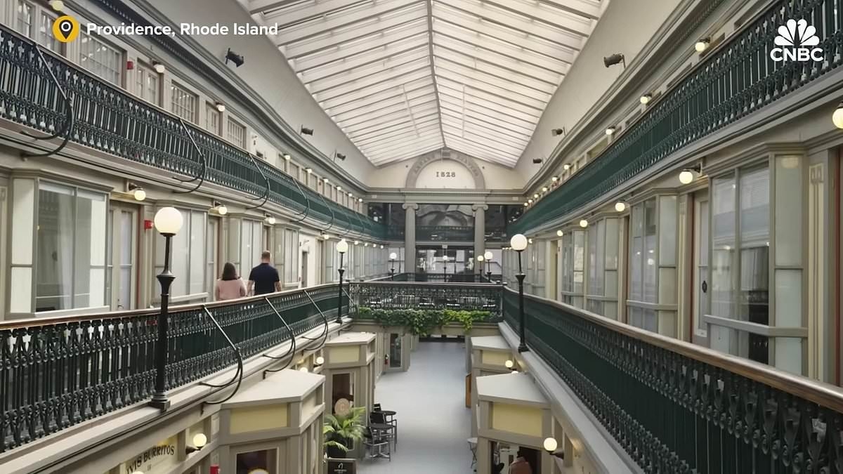 Historic US mall reimagined as affordable apartment complex