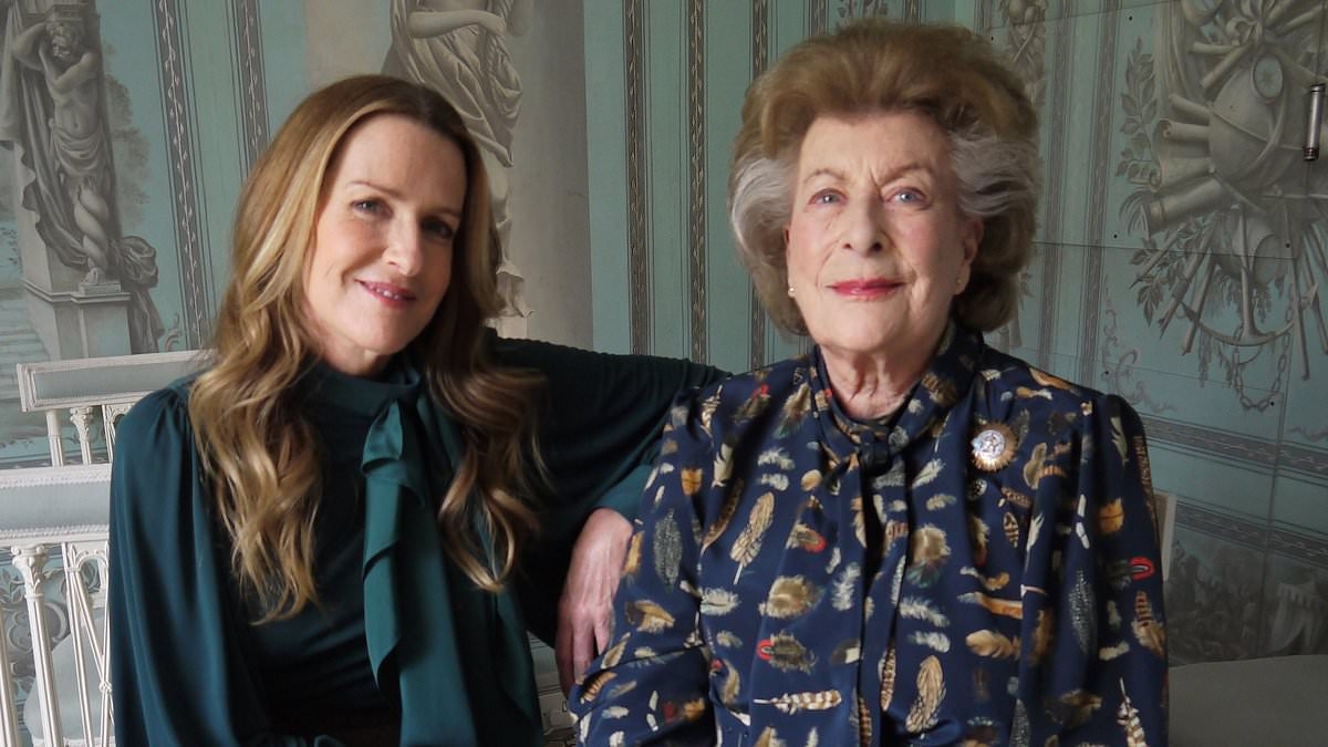 Lady Pamela Hicks shares her life lessons as she turns 96: Queen's bridesmaids reveals how she was 'brought up to love everyone' - as her daughter India shares historic photos