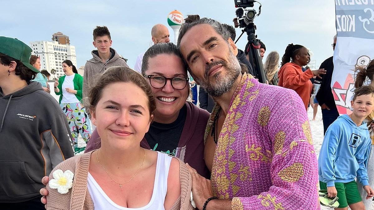 Russell Brand seen attending local church in Florida on Easter Sunday - just days before his UK court appearance on rape and sexual assault charges