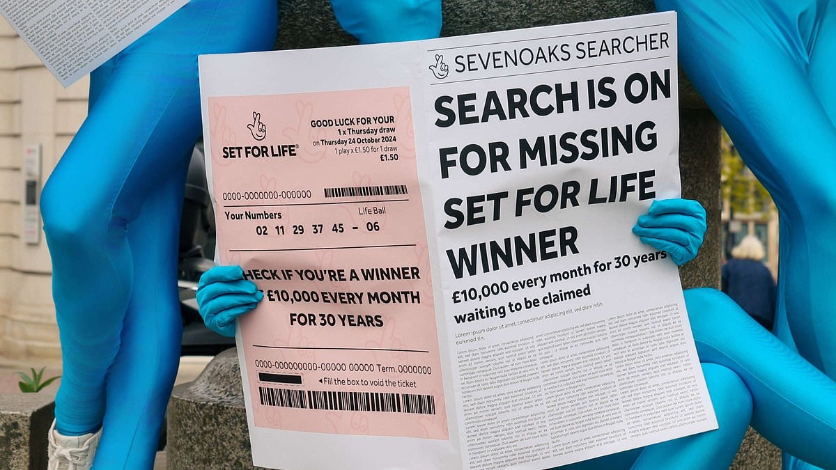 Winner of National Lottery's huge £10,000 a month prize has just HOURS left to claim it - could it be YOU?