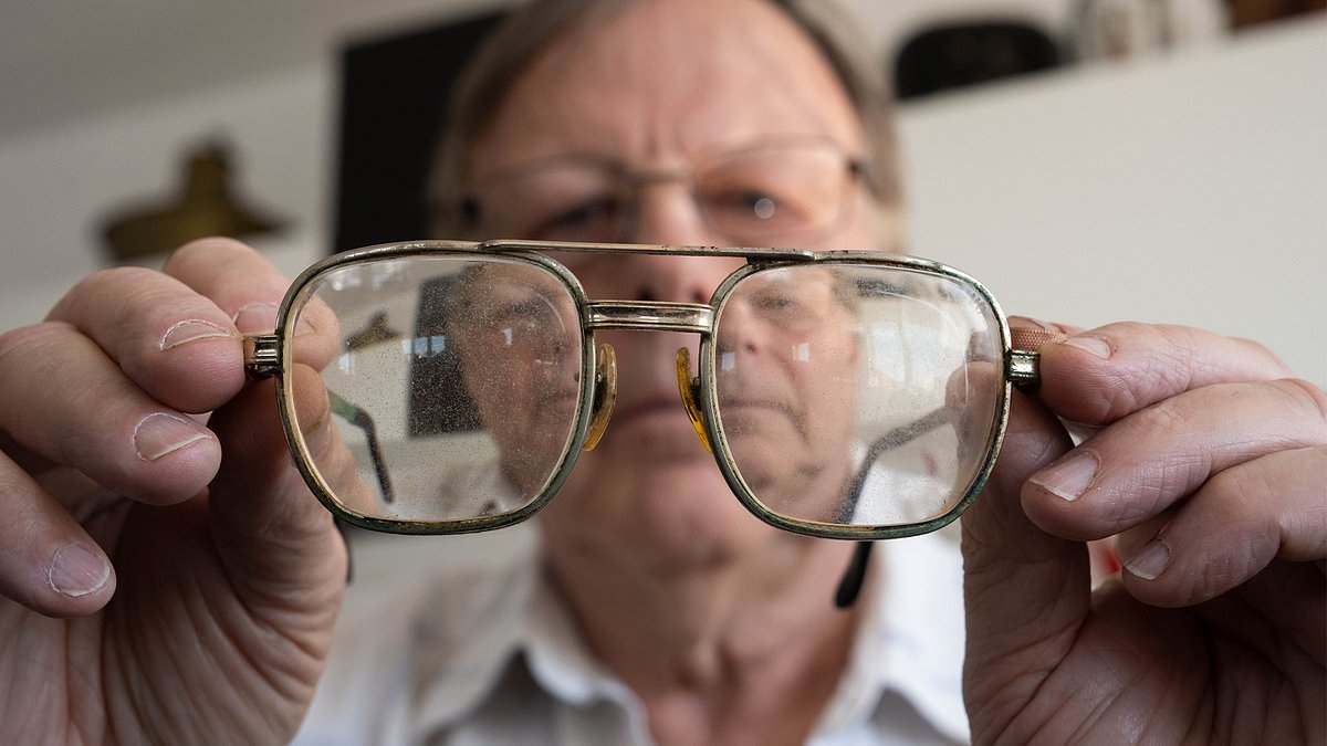 EXCLUSIVE A collector bought the 'holy grail' of infamous glasses... and they could hold a clue to a horrific murder