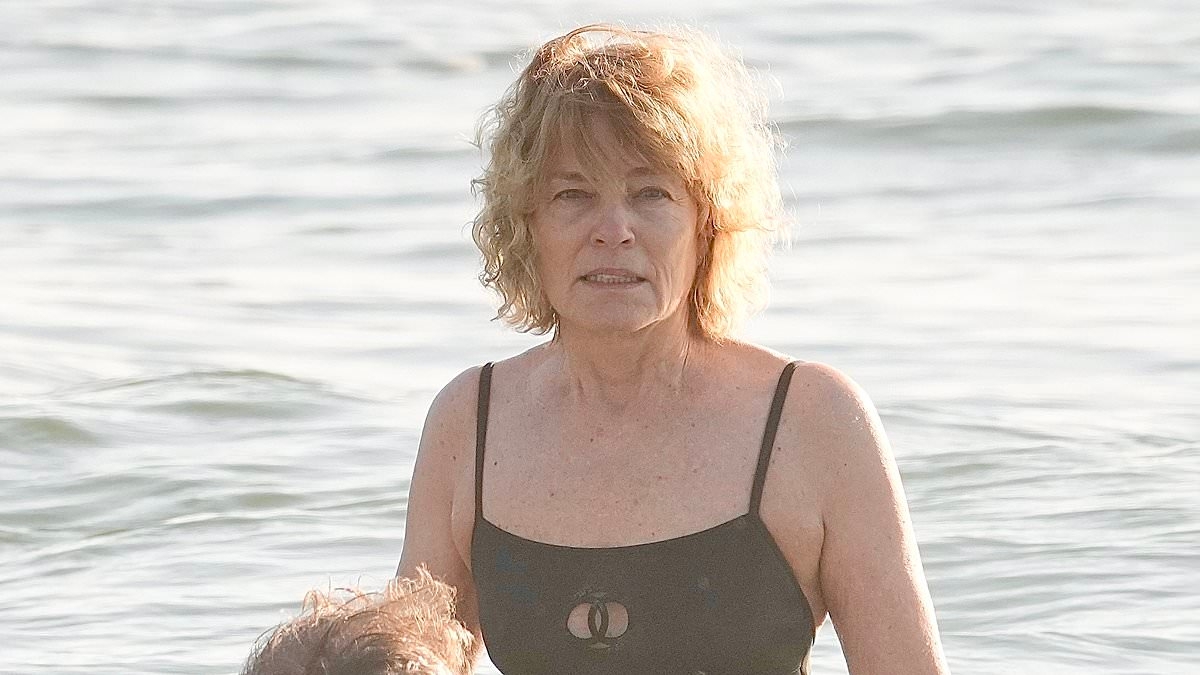 Like mother, like daughter! Margot Robbie's mother Sarie Kessler shows the apple doesn't fall far from the tree as she flaunts her enviable beach body on the Gold Coast