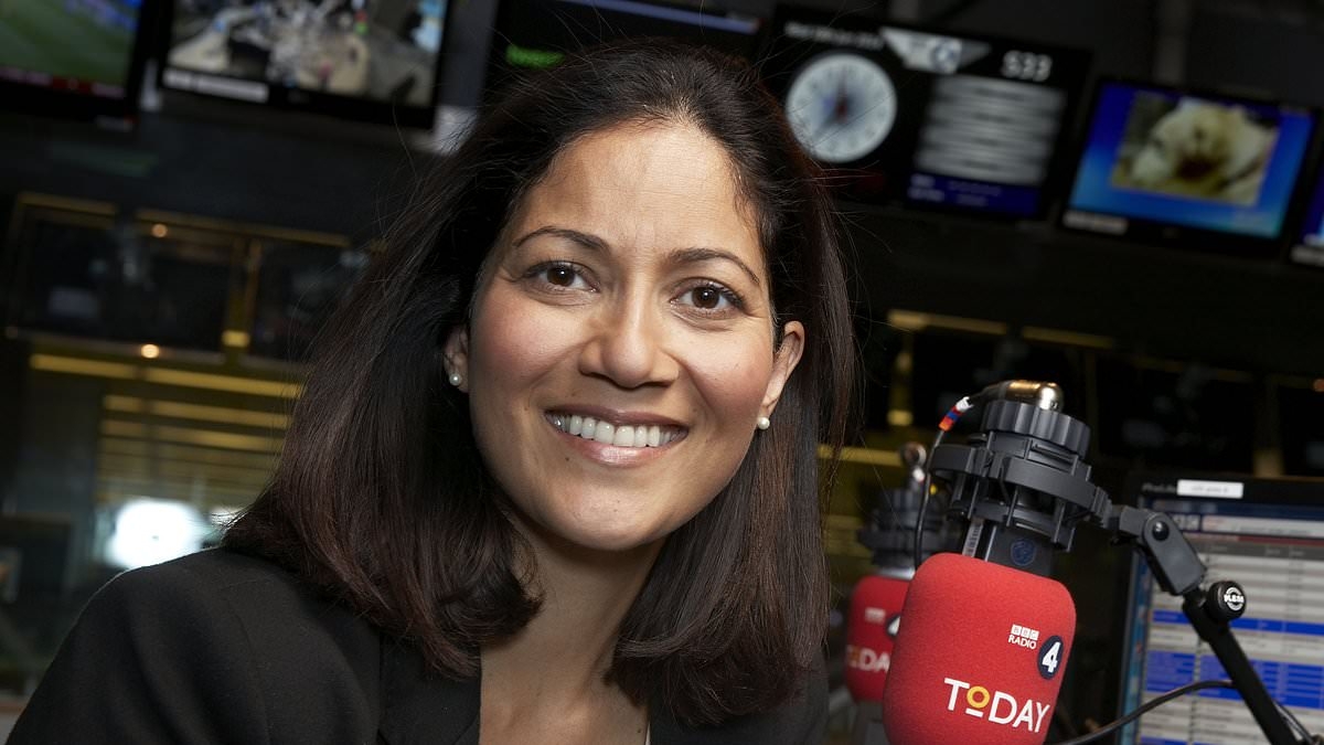 Former BBC Today host Mishal Husain reveals US revolutionary secrets of her ancestors - days after thinly veiled swipe at 'bombastic' presenters