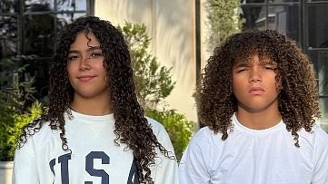 American singer enrages her teenage kids by posting family Easter snaps - but can you guess who they are?