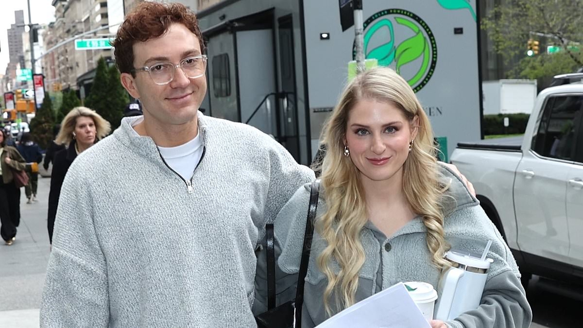 Meghan Trainor and her husband Daryl Sabara show off their slimmed-down frames in New York after couple both admitted to taking Mounjaro