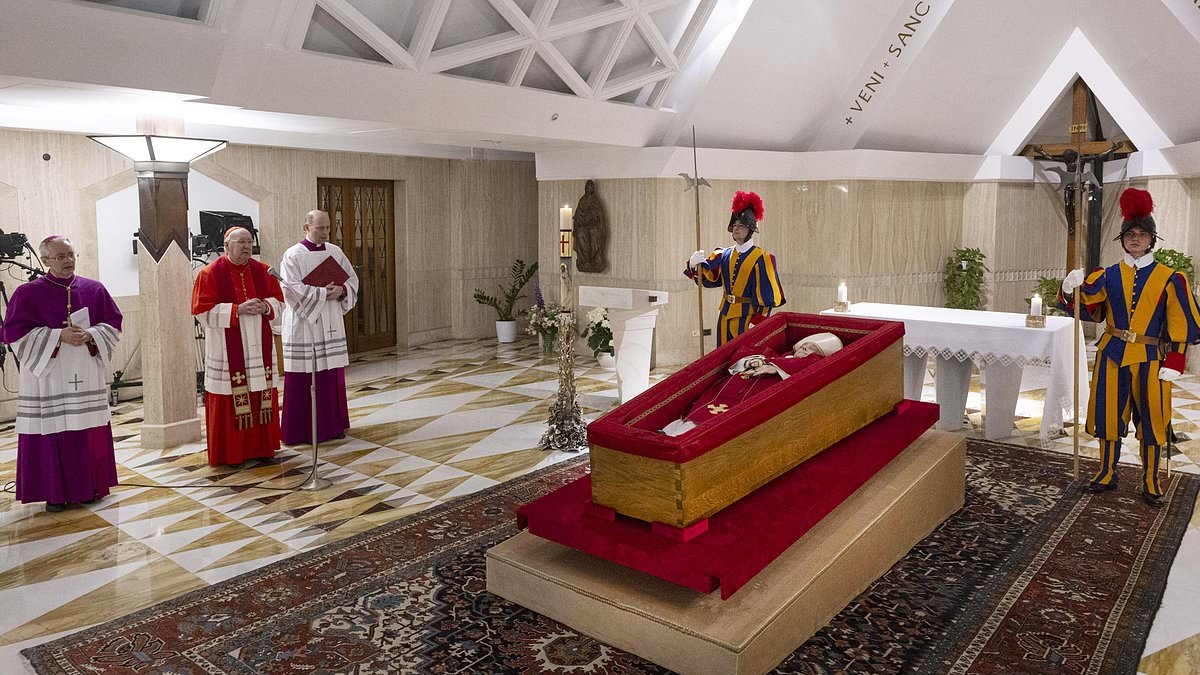 Pope Francis revealed why 'death is not the end' just two months before he passed away: Vatican releases pontiff's thoughts on the afterlife as he lies in state