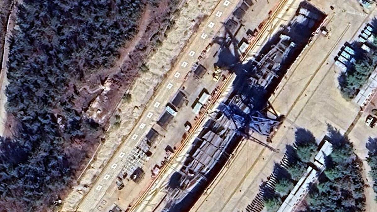 Satellite images show China's new naval base fueling military concerns