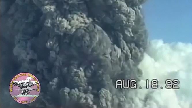 Terrifying video reveals what could happen when massive US volcano erupts... as city of 300k braces for impact
