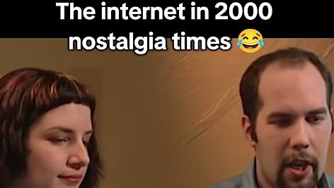 People in stitches over vintage TV clip from 2000 gushing over 'the new internet' and 'very fast' Google search engine