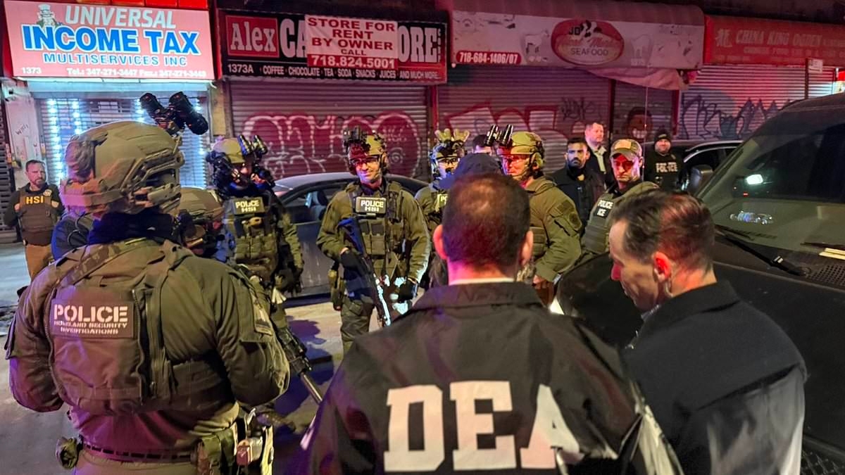 Ominous NEW migrant gang emerges in America's biggest city as dozens of members are arrested