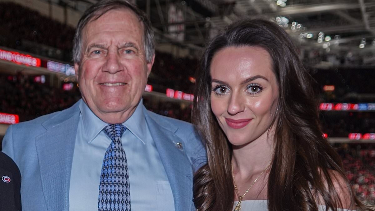 Bill Belichick and 24-year-old girlfriend Jordon Hudson attend NHL playoff game amid concerns over relationship