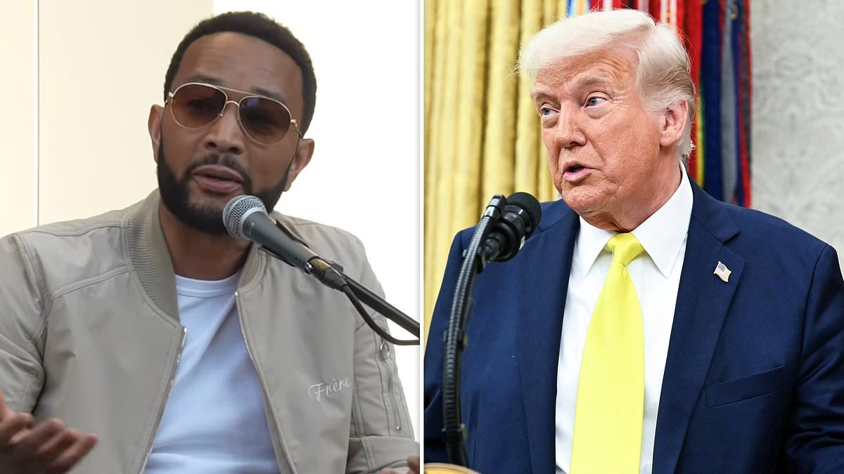 John Legend sparks backlash as footage surfaces of him making heinous accusation against Trump