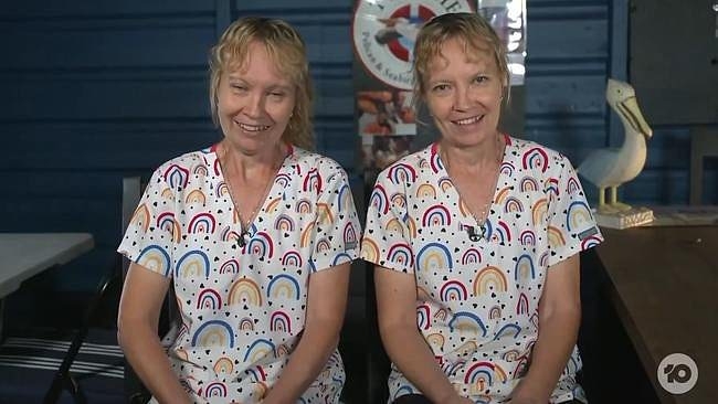 Twins who went viral after they spoke in perfect unison during live TV interview cash in on their global fame