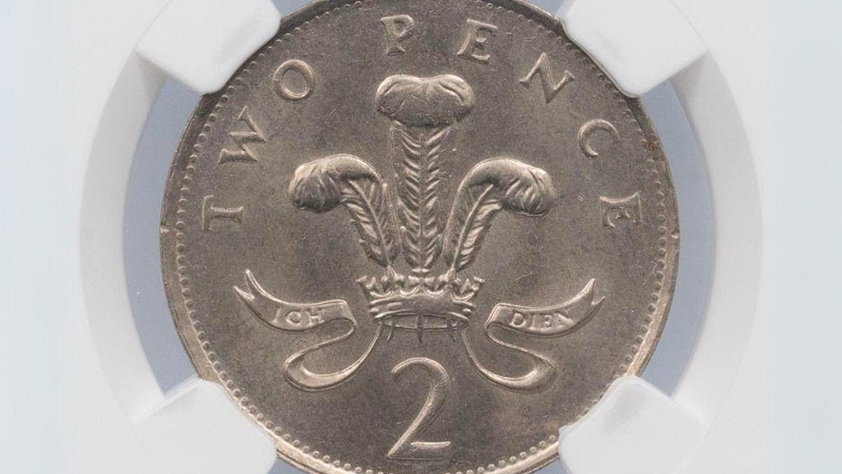 Rare 2p coin fetches a jaw-dropping £750 at auction: Have you got one in YOUR pocket?