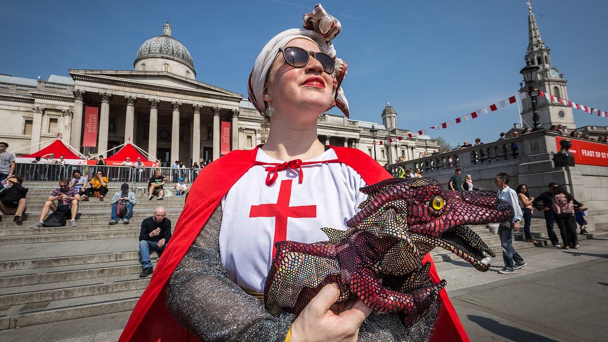 On St George's Day, I'm proud to be a young Englishman - no matter what the establishment trying to destroy our identity says: CHARLIE DOWNES