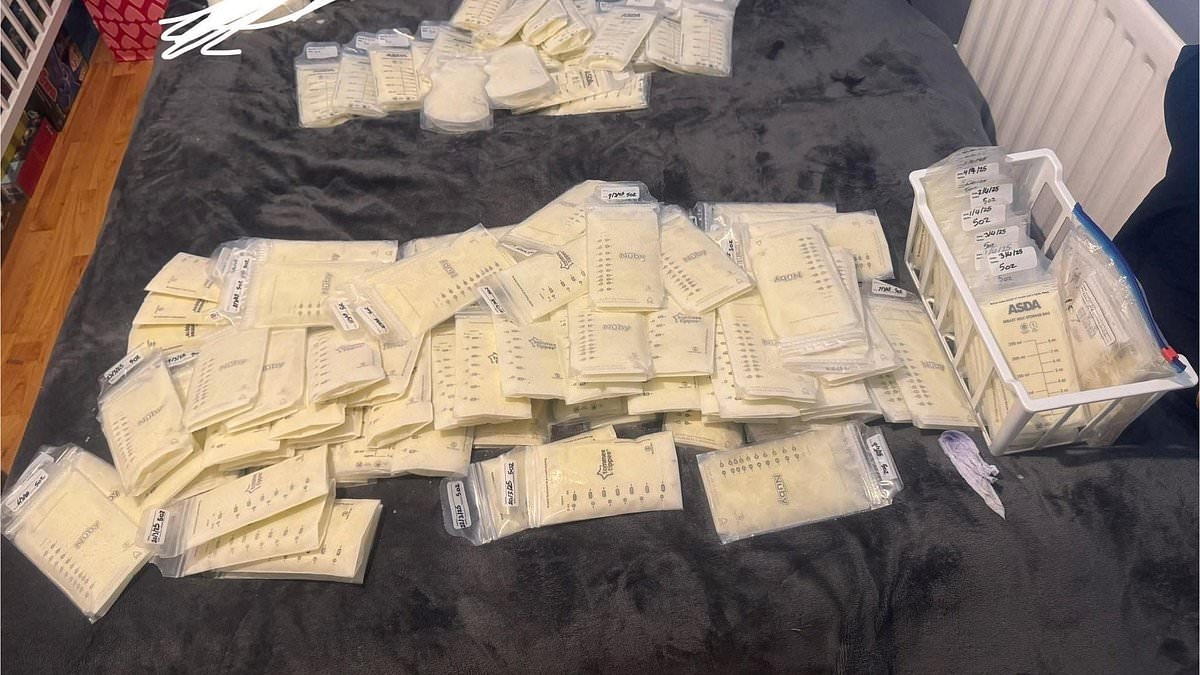 EXCLUSIVE The cash-strapped mothers selling their breast milk amid rise in online groups charging up to £800 for 'organic' products