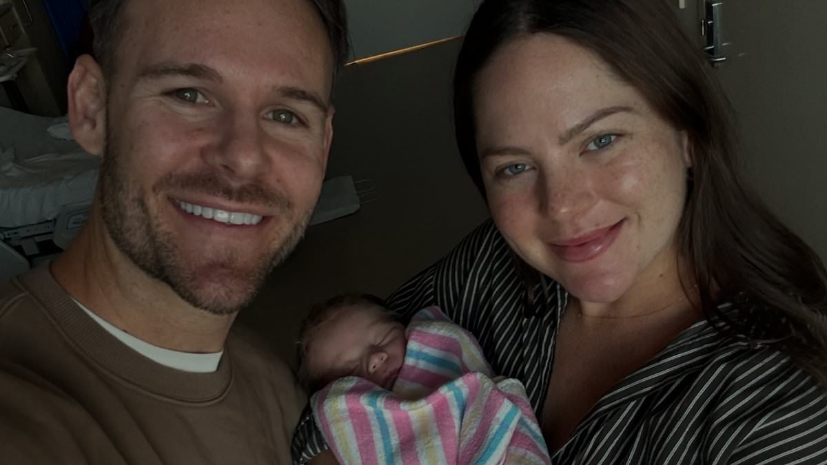 The Bachelorette's Carlin Sterritt and wife Emily Bradwell welcome their first child together - and reveal their baby boy's very sweet name