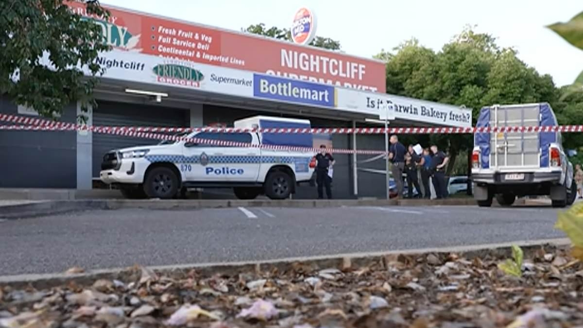 Horrifying twist after supermarket owner is allegedly stabbed to death in Darwin - as Aussies demand for the army to be called in