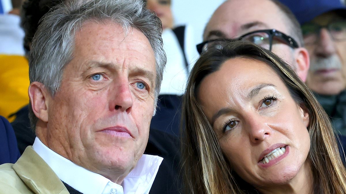 Hugh Grant blasts 'pathetic' schools for feeding children's screen addictions as he demands laptops and tablets are removed from classrooms