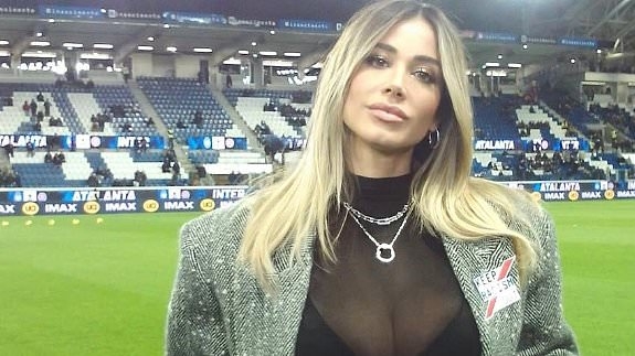 Revealed: How stunning DAZN TV host Diletta Leotta's male colleague's wife stepped in 'to make things clear' with her over her 'exuberant' behaviour