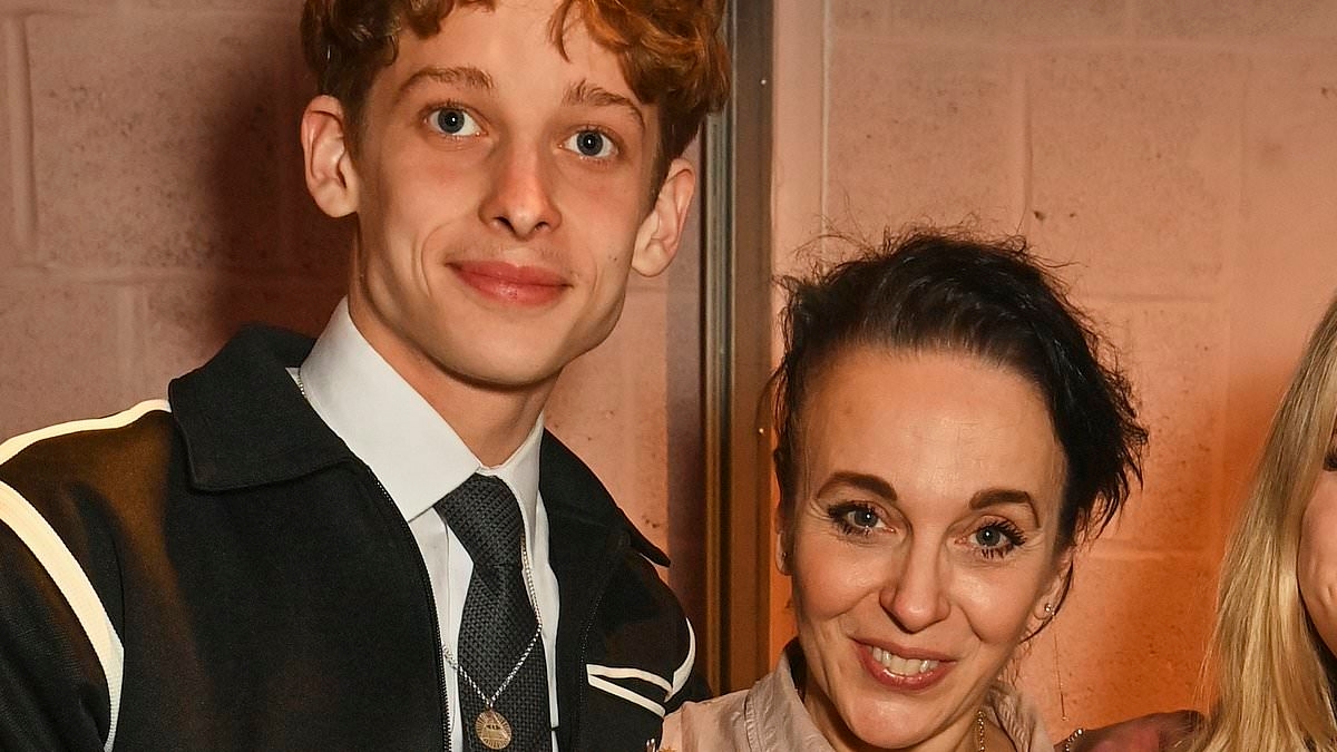 EXCLUSIVE Don't call my Joe a nepo baby, says Amanda Abbington - as son, 19, she shares with Martin Freeman lands major role in new Stephen King series 'all on his own'