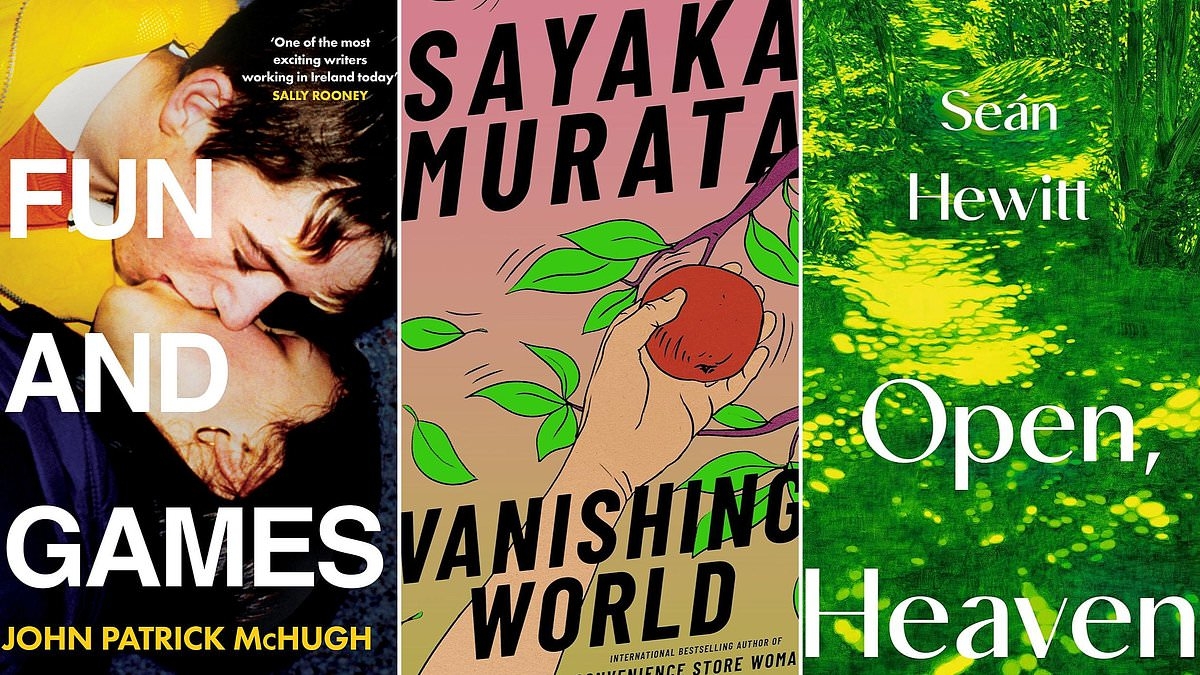 'In 20 years of reviewing, I'm not sure I've read a funnier book, or one I've enjoyed more': The best Literary Fiction out now - FUN AND GAMES by John Patrick McHugh, VANISHING WORLD by Sayaka Murata, OPEN, HEAVEN by Sean Hewitt