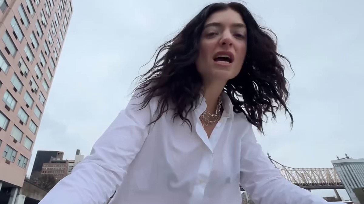 Lorde produces first new music in four years