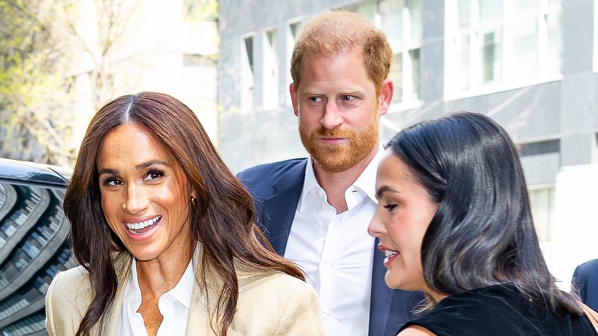 Is Prince Harry a 'spare part' in his marriage to Meghan Markle? Royal experts question why the Duke took a backseat at the Time 100 Summit on PALACE CONFIDENTIAL