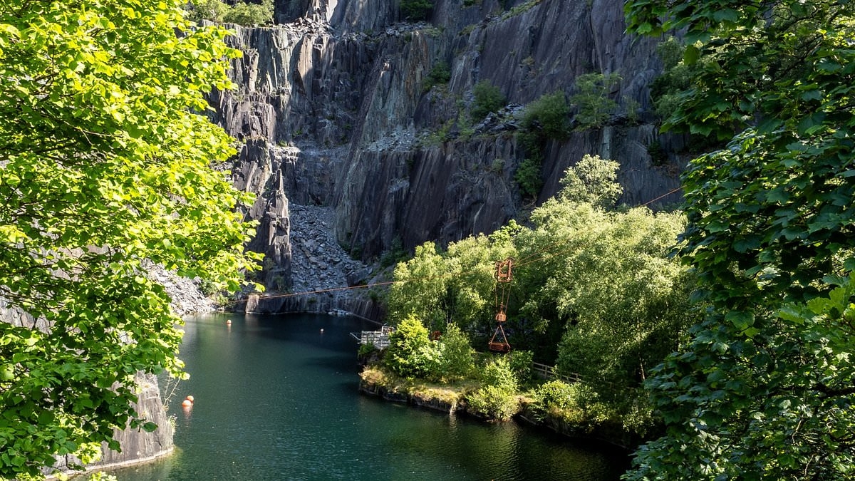 'World's first' underwater museum to open in Wales quarry