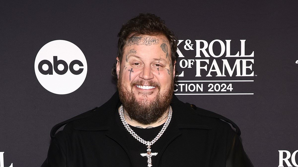 Jelly Roll, 40, reveals his new goal weight... after losing 200lbs
