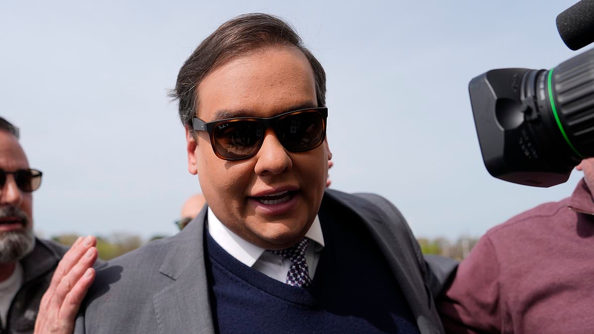 Fabulist George Santos weeps as he is handed staggering jail sentence for campaign fraud scandal