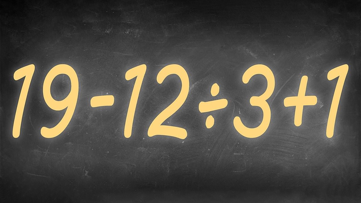 Can you solve easy-looking math sum that has stumped the internet... clue is in the order you work out answer