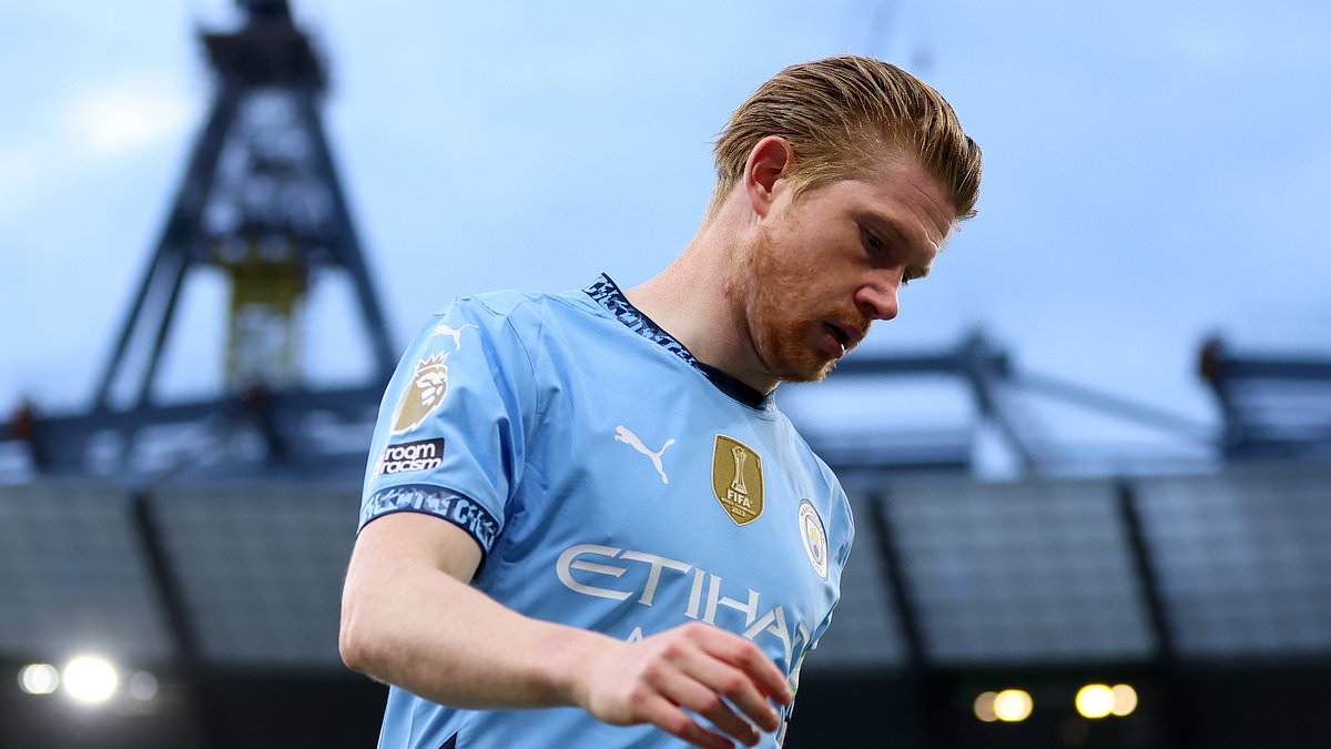 Man City believe Kevin De Bruyne's career at the top is over but he'd be the perfect fit for three Premier League clubs: THE SHARPE END