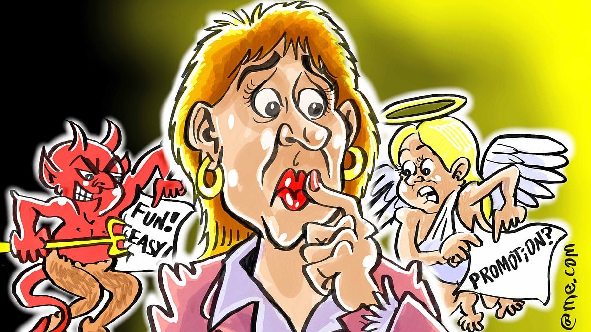 NICOLA HORLICK: I admit it - I AM the office slacker - do I say sorry to my boss or just change my ways?