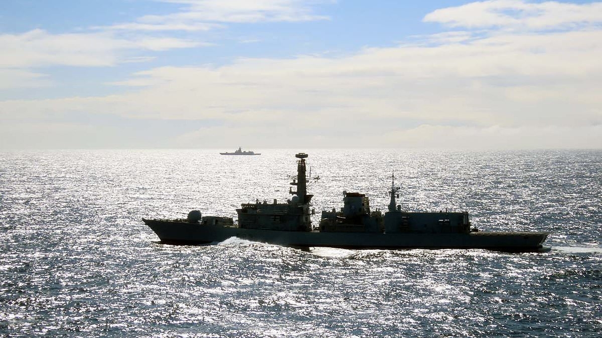 Royal Navy scrambles warship to see off Russian frigate that had entered British waters