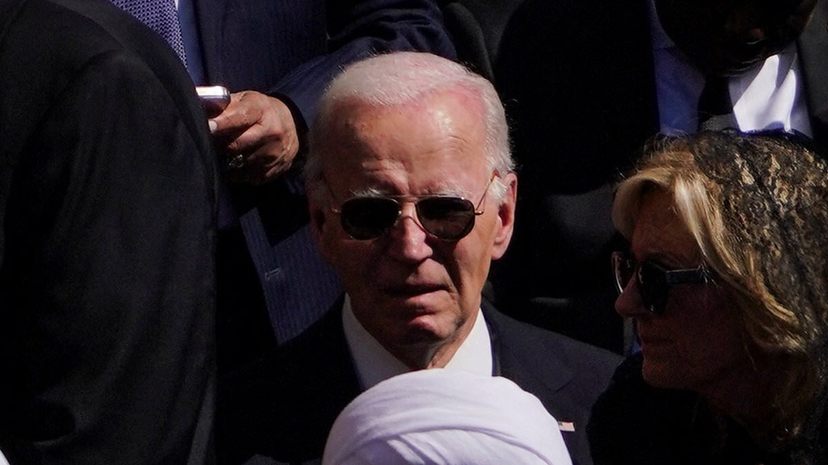 EXCLUSIVE Body language expert reveals the 'near-obsessive desire' behind Biden's stare at Trump during Pope Francis' funeral
