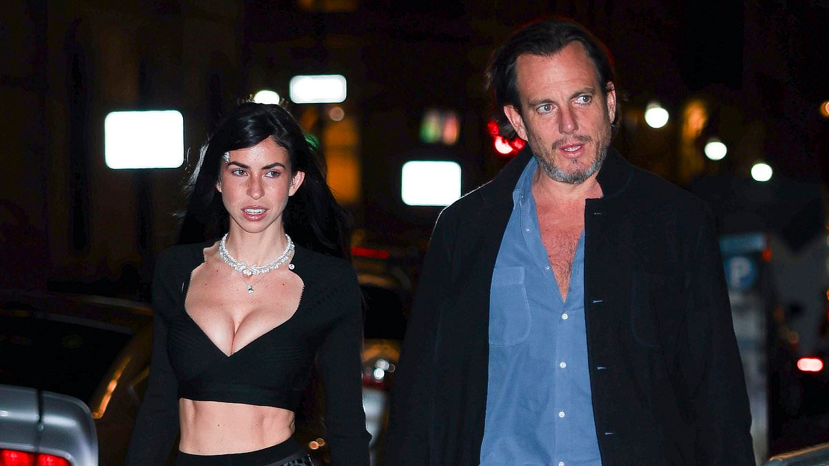 Will Arnett, 54, arrives at Gigi Hadid's birthday beside her influencer pal, 30