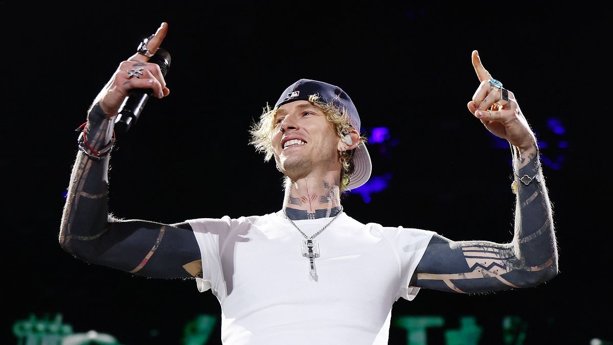 Machine Gun Kelly joins Jelly Roll at Stagecoach a month after welcoming child with Megan Fox