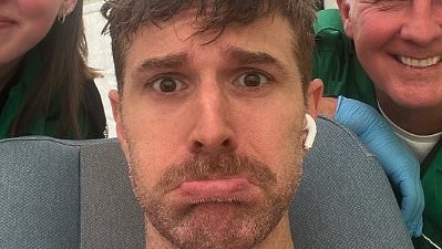 Joel Dommett woke up in an ambulance after FAINTING at mile 17 during the London Marathon hours after the exhausted star shared a look at his hectic pre-race schedule