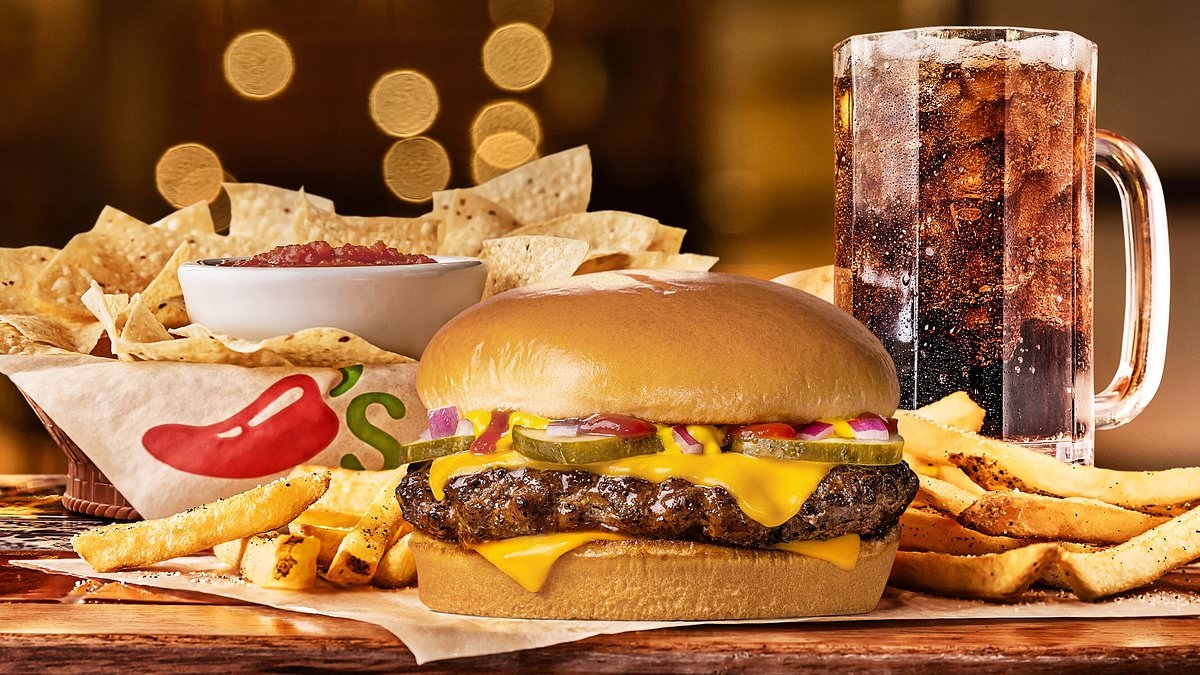 Chili's makes major change to its most popular burger...but no one noticed