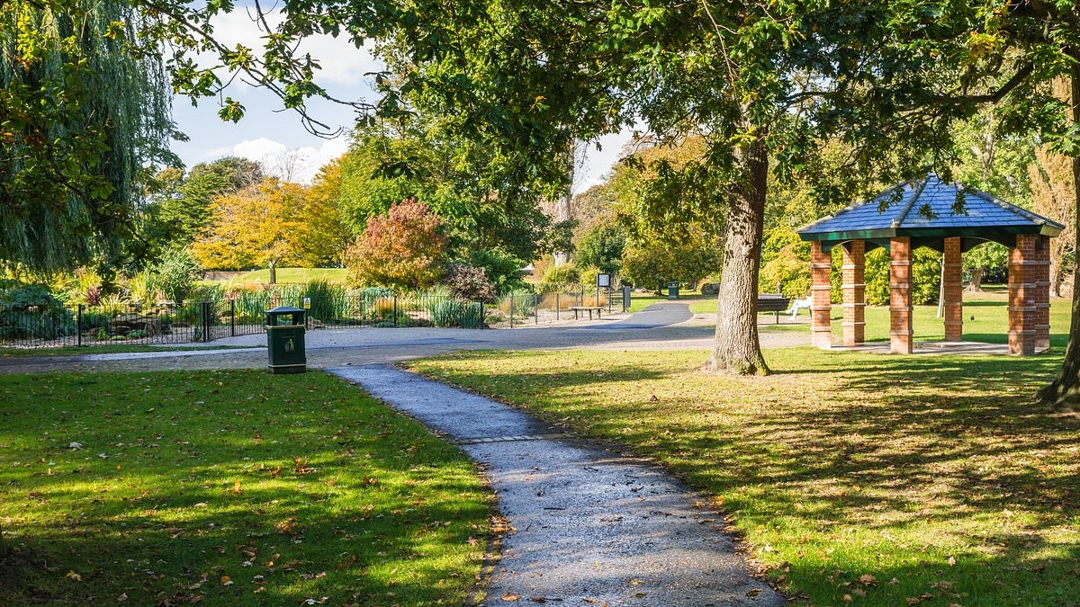 Woman in her 20s 'raped' at seaside holiday spot - as police hunt alleged attacker