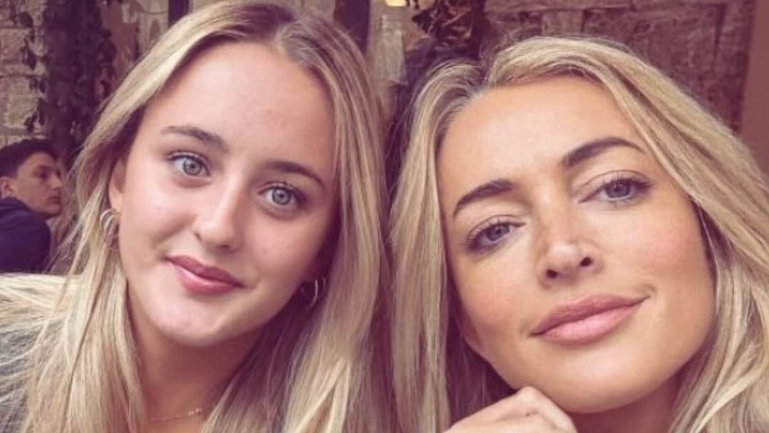 Jackie 'O' Henderson forces her daughter Kitty, 14, to go back to school just hours after landing from their 24-hour overseas flight