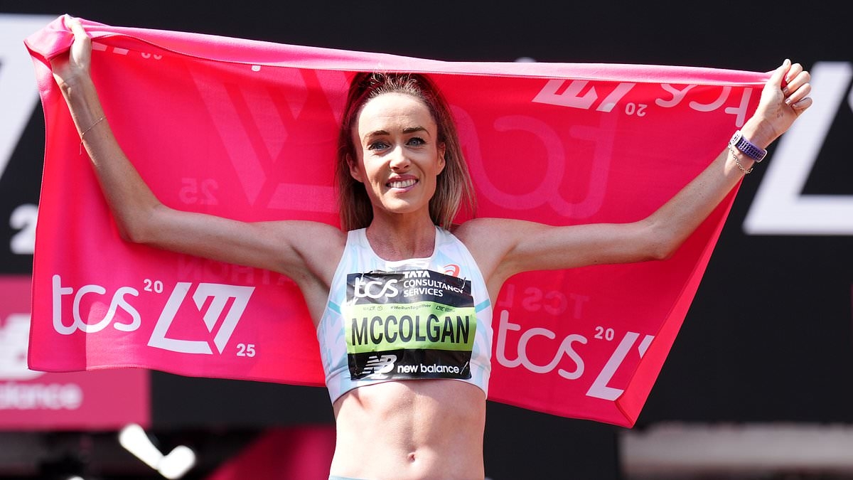 THE MOTHER OF ALL MARATHONS! Eilish McColgan beats mum Liz's personal best on her debut at distance in London