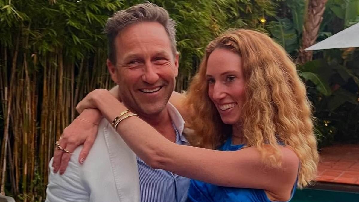 Married At First Sight star Belinda Vickers celebrates her engagement to 'border breacher' beau Hayden Burbank with lavish party in Melbourne