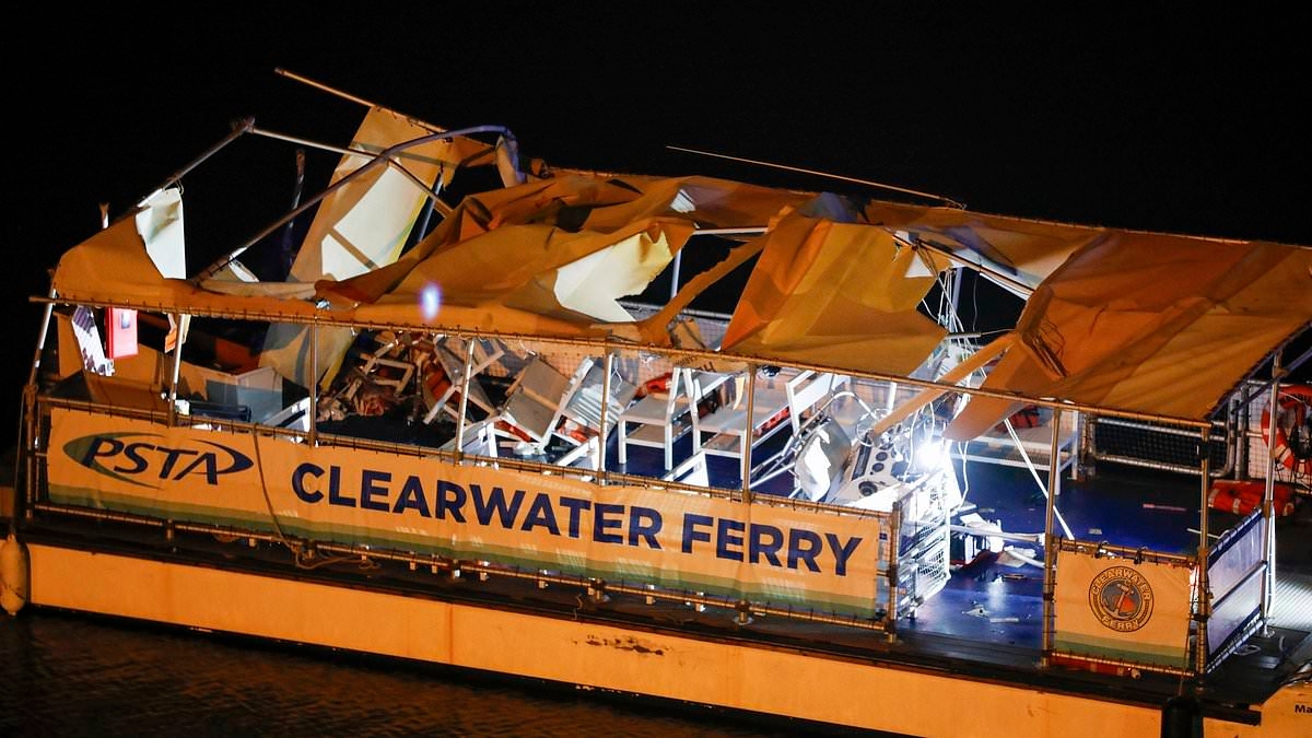 Mass casualty in deadly ferry crash leaves at least one dead in Florida
