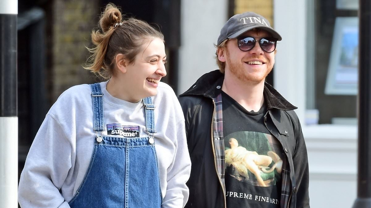 Harry Potter star Rupert Grint shares the first snap of his newborn baby and reveals their adorable name - after secretly welcoming second child with girlfriend Georgia Groome