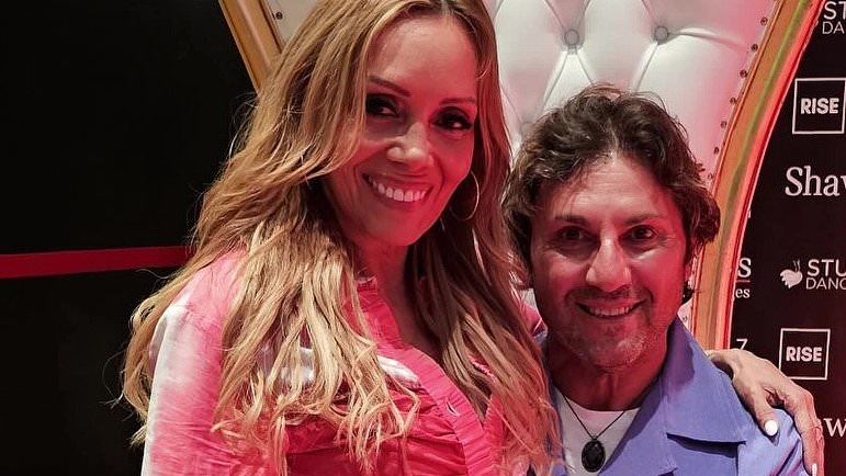 Married At First Sight's Nasser Sultan looks loved up as he steps out for red carpet date night with SBS presenter girlfriend Karla Grant
