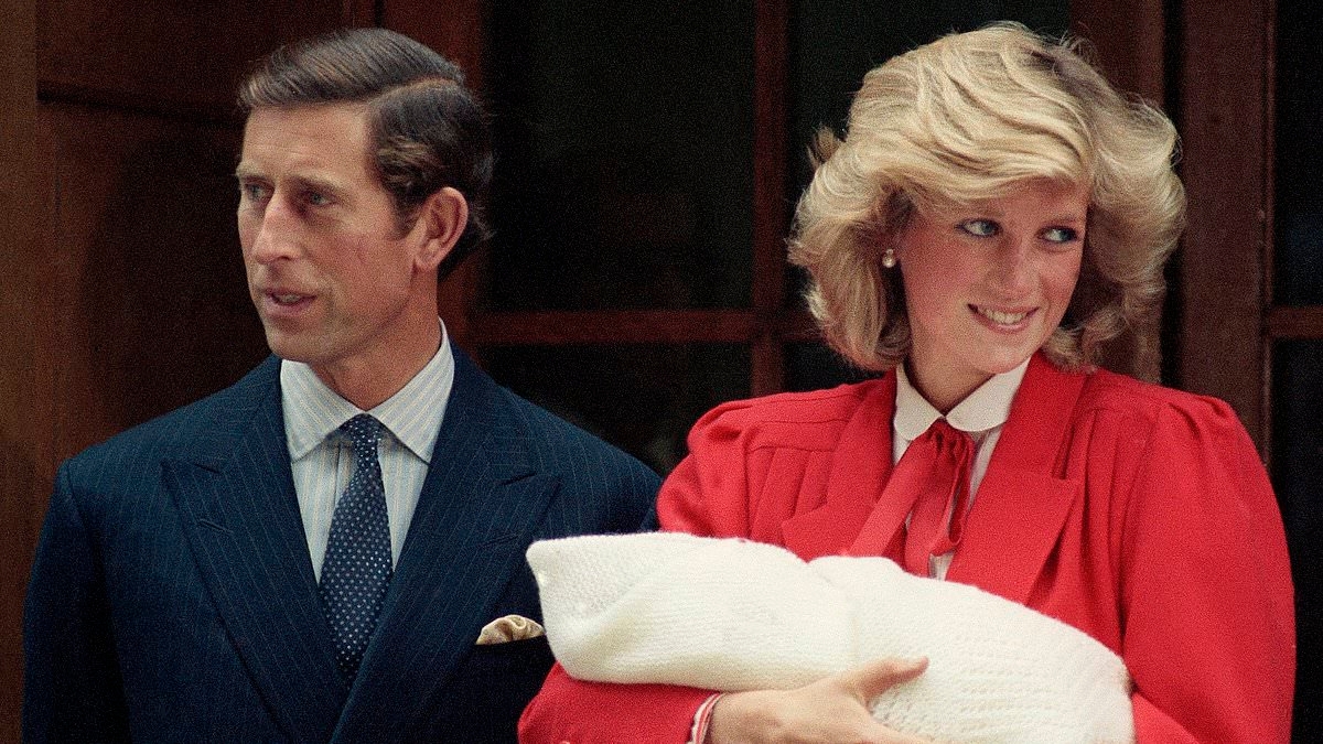 Revealed: The scathing words Prince Charles uttered when Harry was born because he 'wanted a girl'